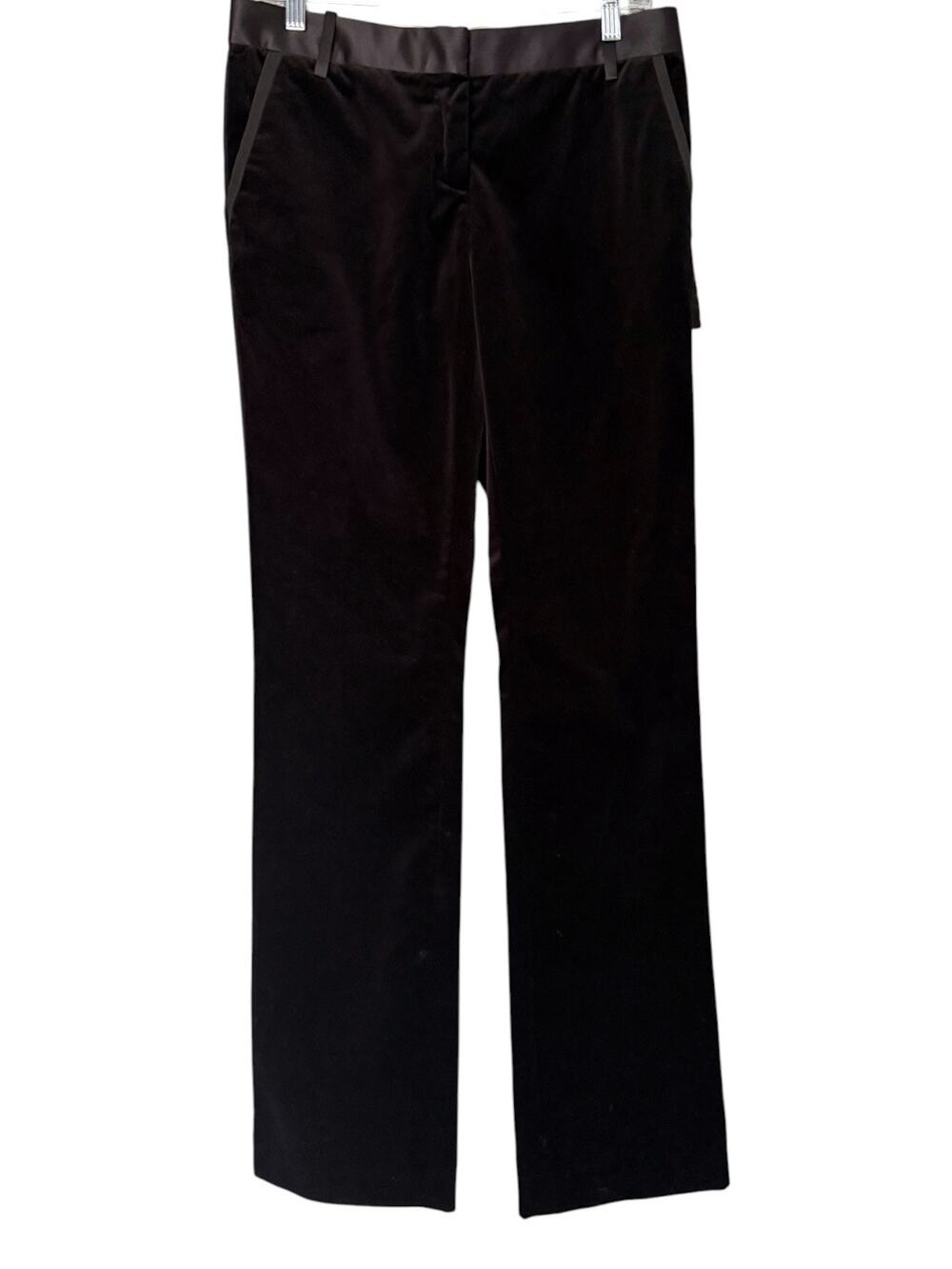 Vintage D&G Dolce & Gabbana Black Velvet Tuxedo Pants Women’s IT 42/ US 6 NEW